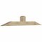 Ekena Millwork Portland Rough Sawn Timber Gable Bracket, Douglas Fir, 84"W x 14"H x 6"D x 6"F, 4/12 Pitch GBW084X14X0606POR00RDF - alternate 2
